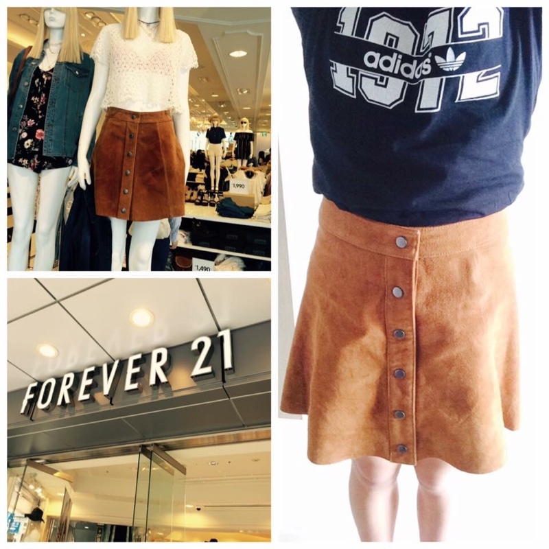 Forever21のショーウィンドウ