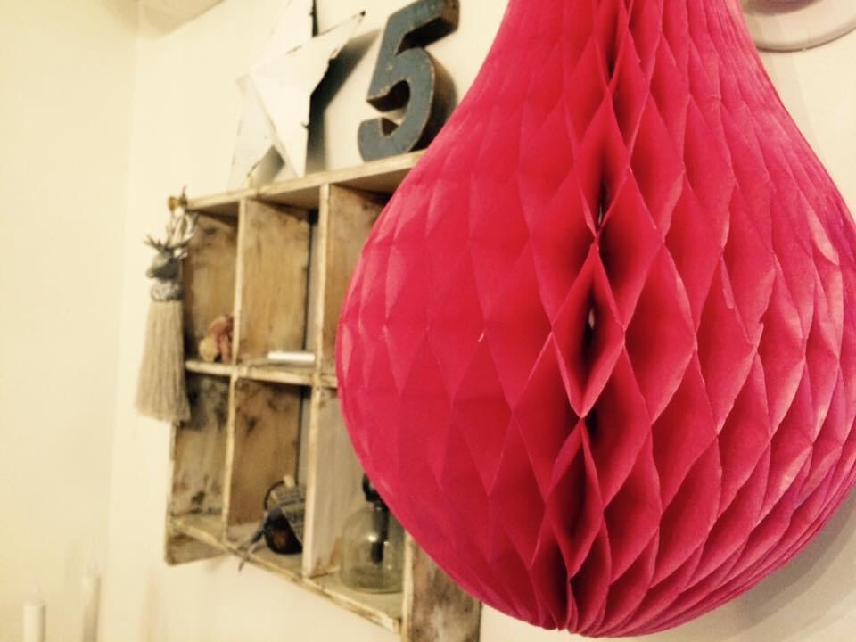 インテリア♪ハニカムボール