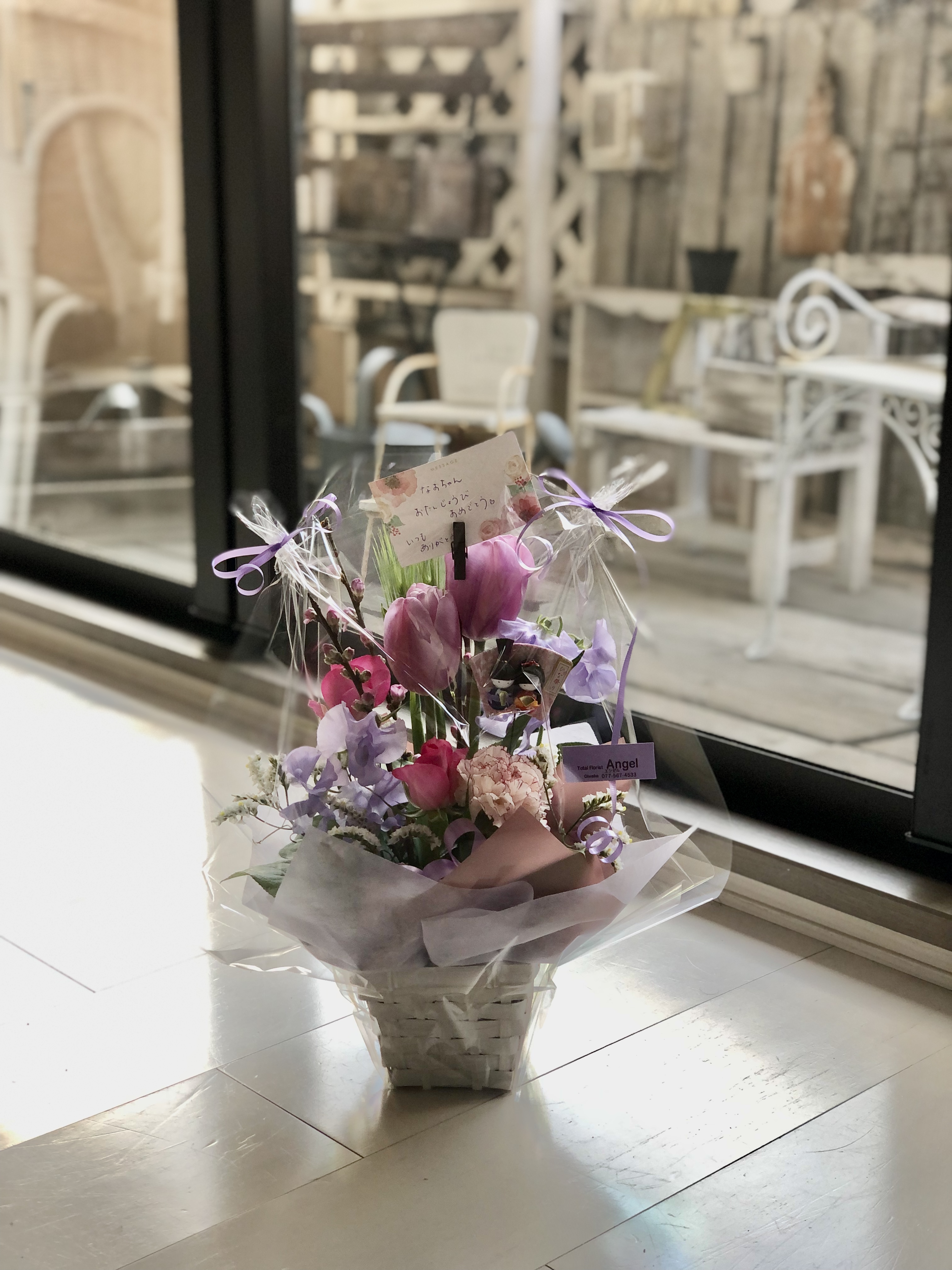 お花のプレゼント🌸