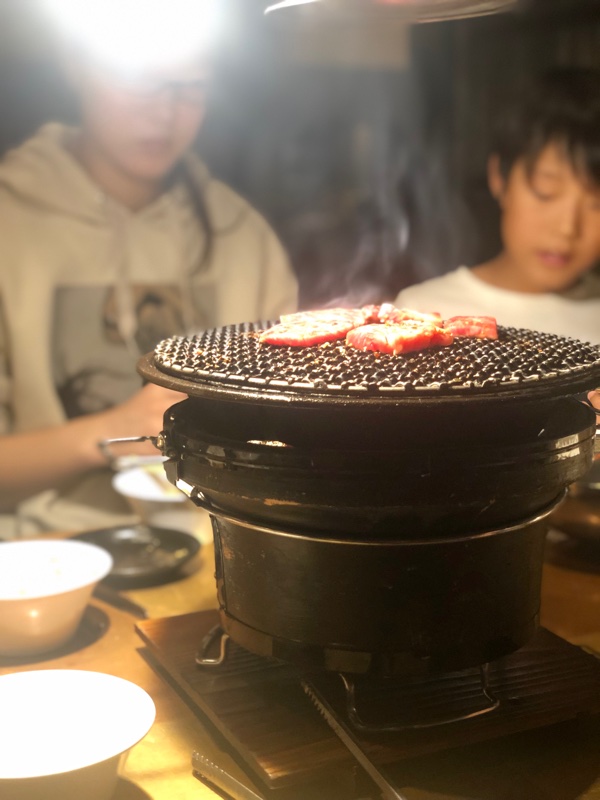 家族で焼肉