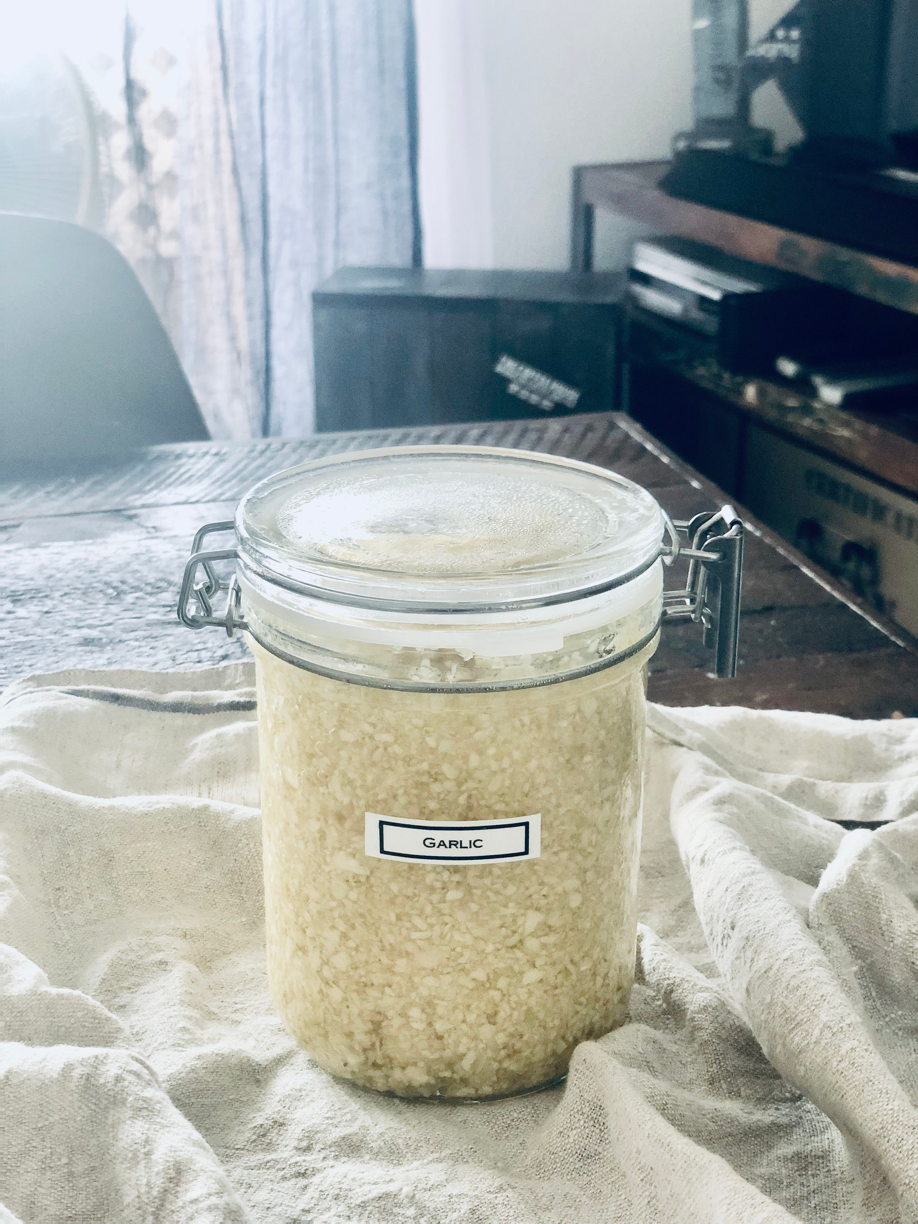 ニンニクのオイル漬け