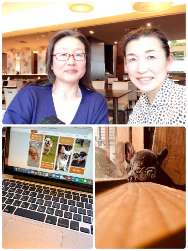 ROSE&ROSAブルドッグ商品打ち合わせ