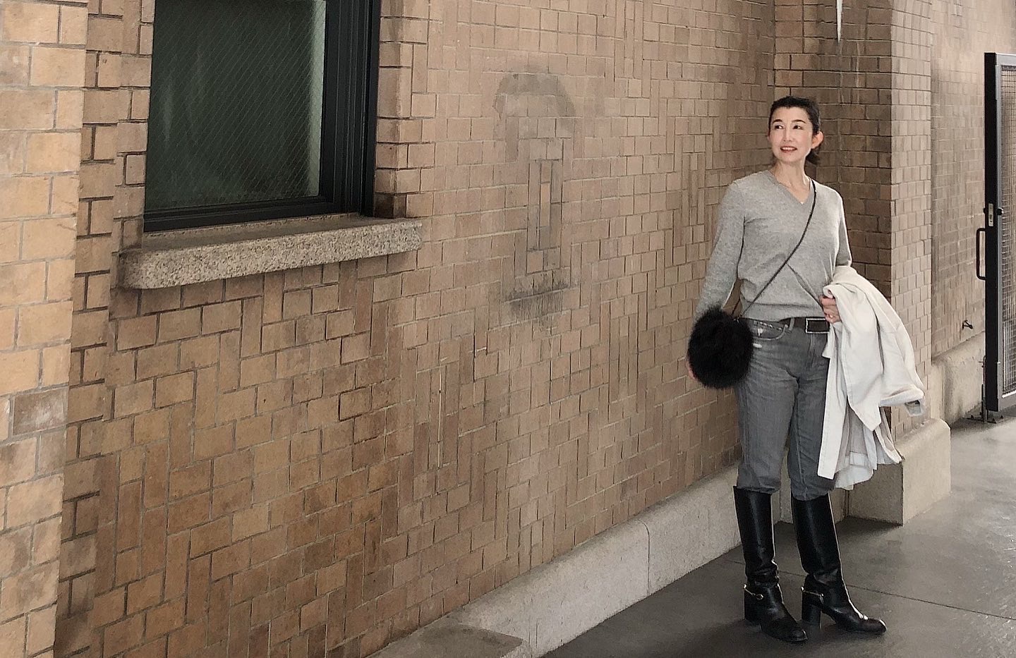 White&Greyファッション