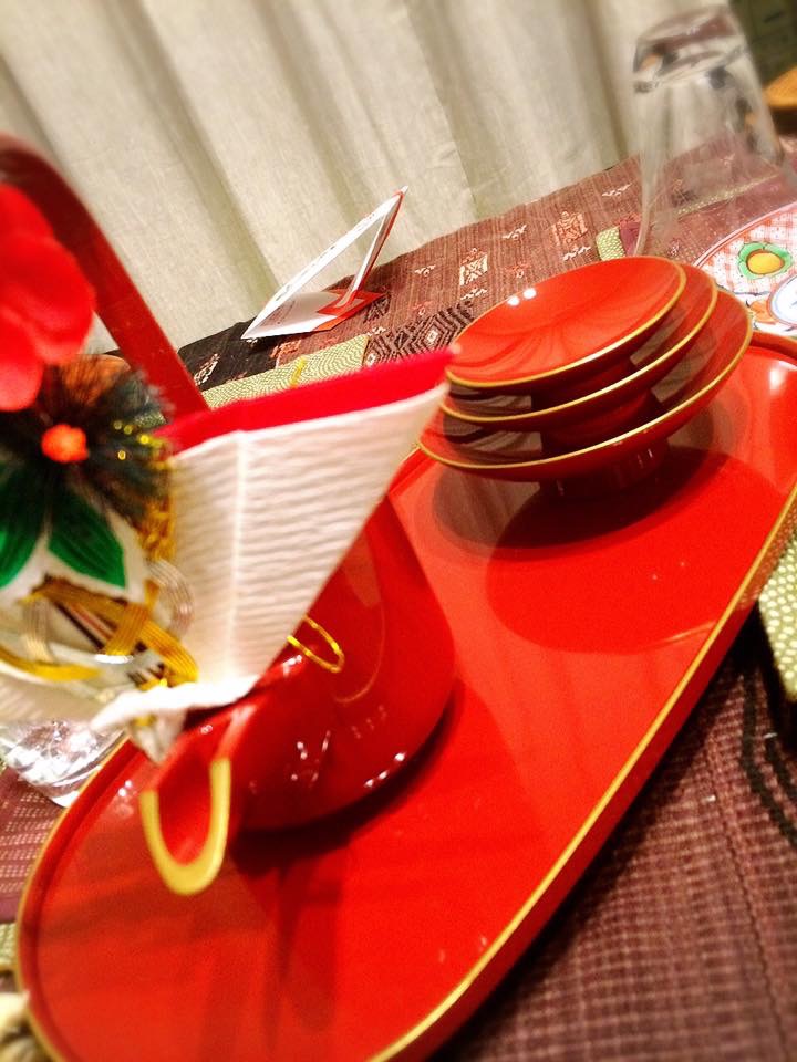 お正月の色んな赤