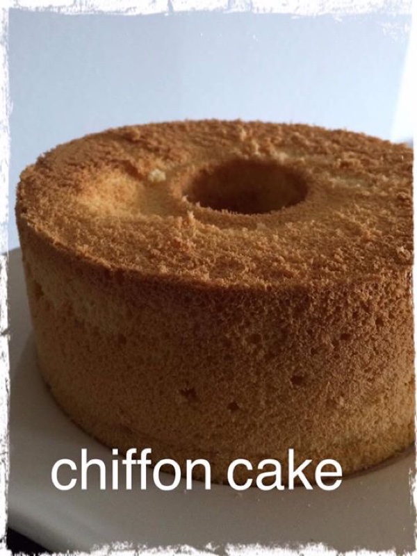 プレーンシフォンケーキ