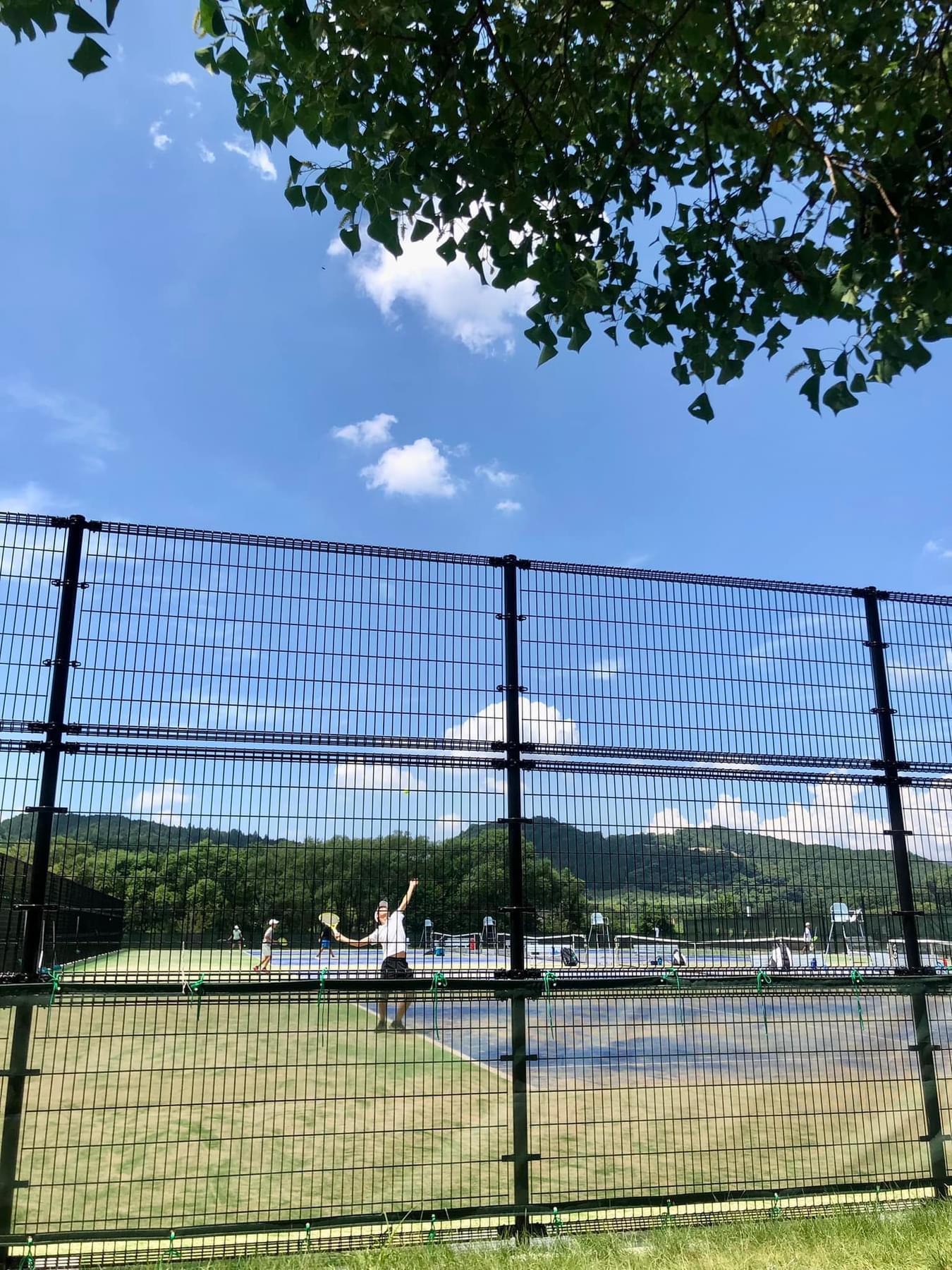 息子のテニスの試合🎾