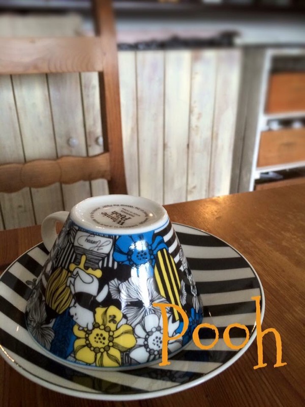 プーさんの一目惚れコーヒーカップ
