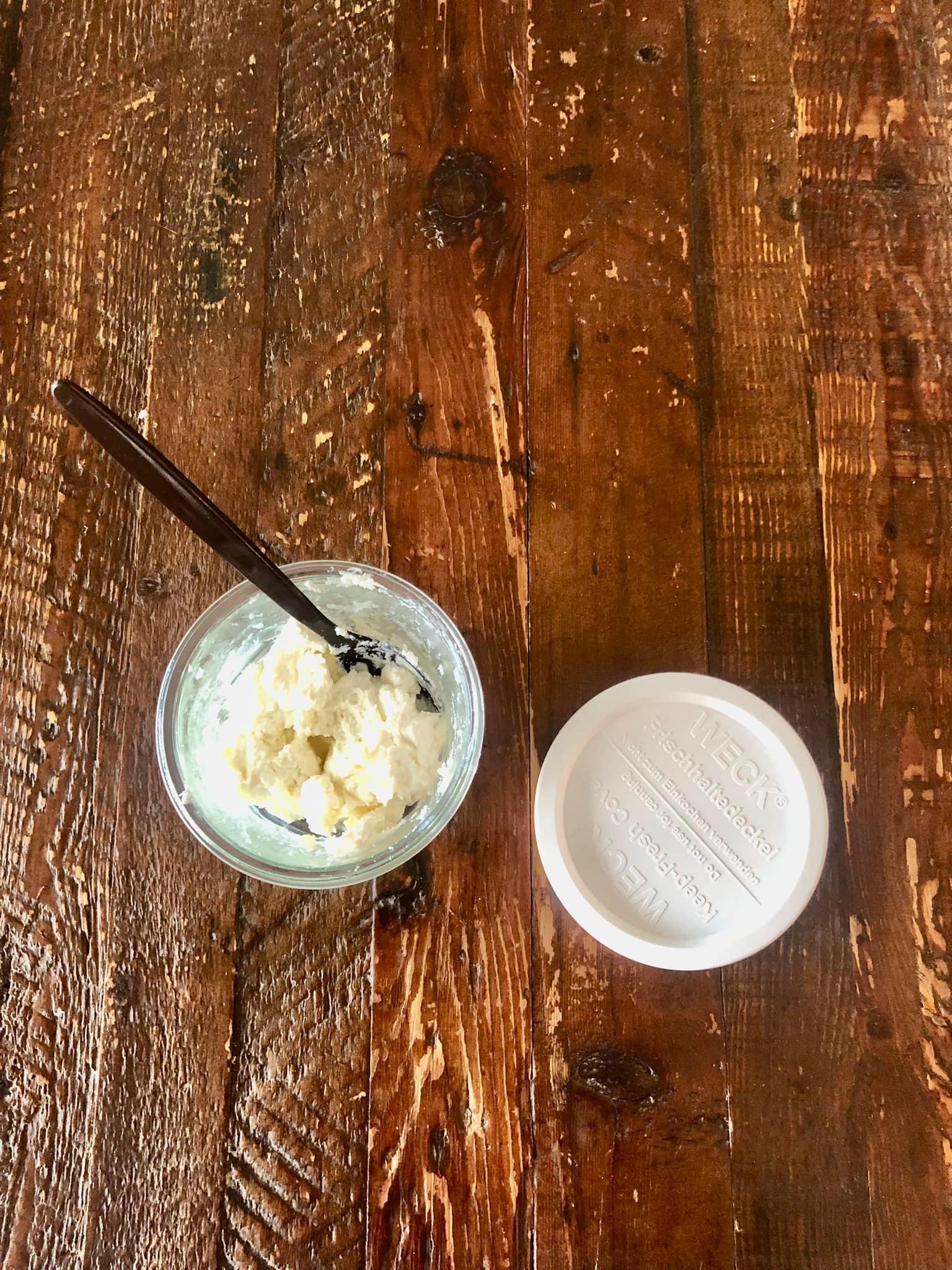 クリームチーズできちゃった