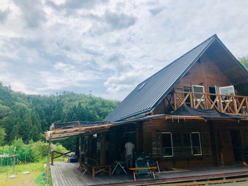 京丹波の山奥のサマーキャンプ