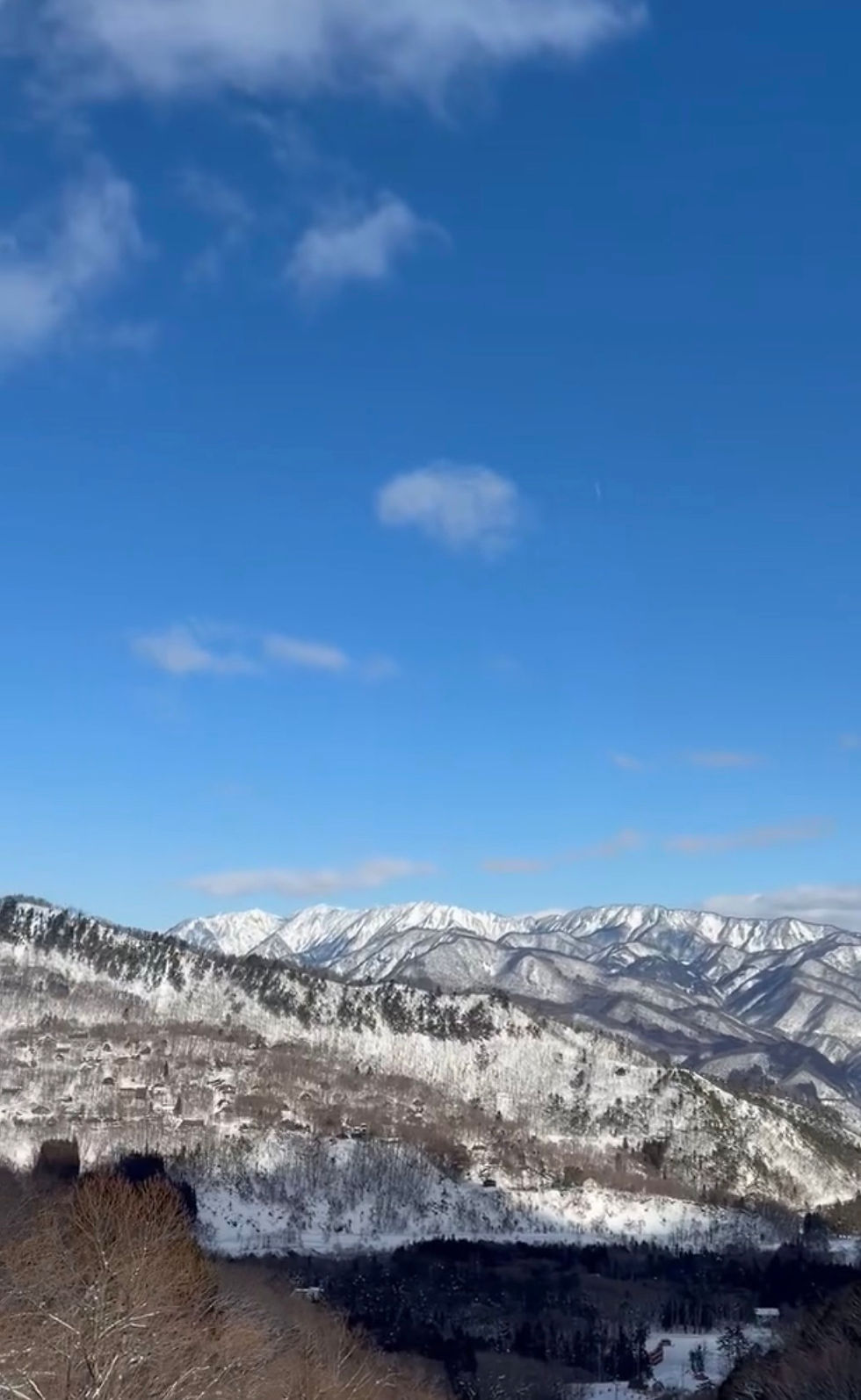 白馬八方尾根に1泊2日スキー旅行