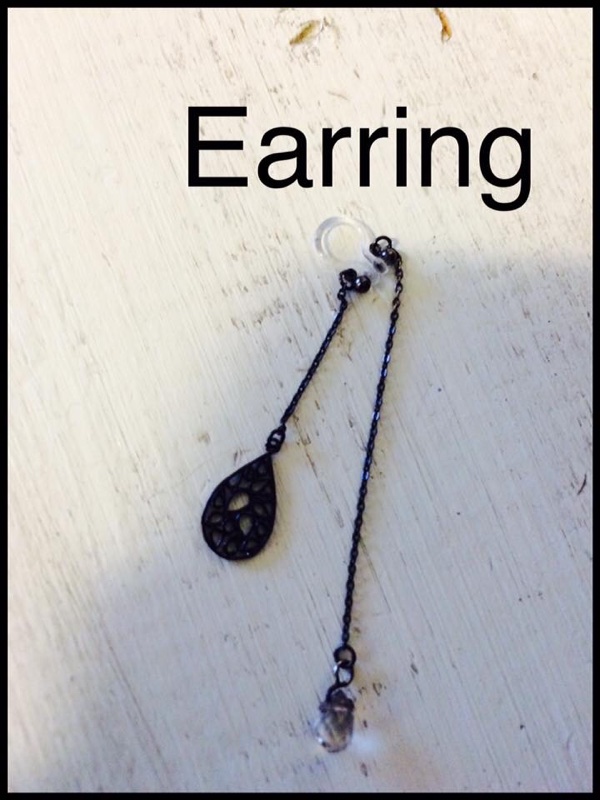 ピアスの様なイアリング