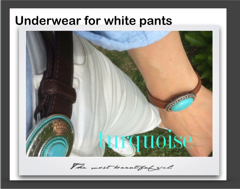 白パンツお悩み解決！透けない下着の色のルール