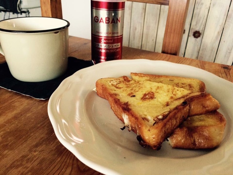 休日のフレンチトースト