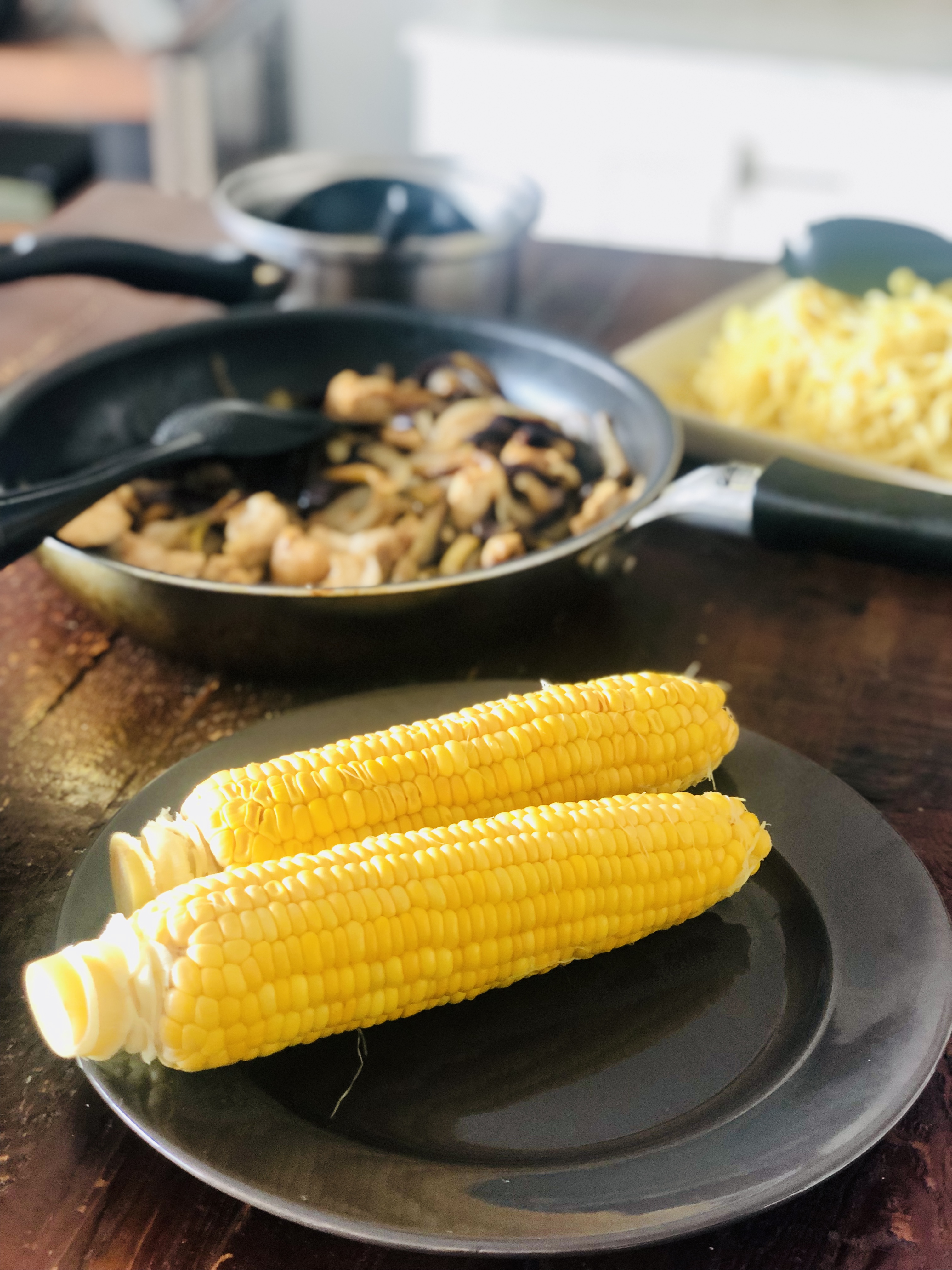 旬なトウモロコシ