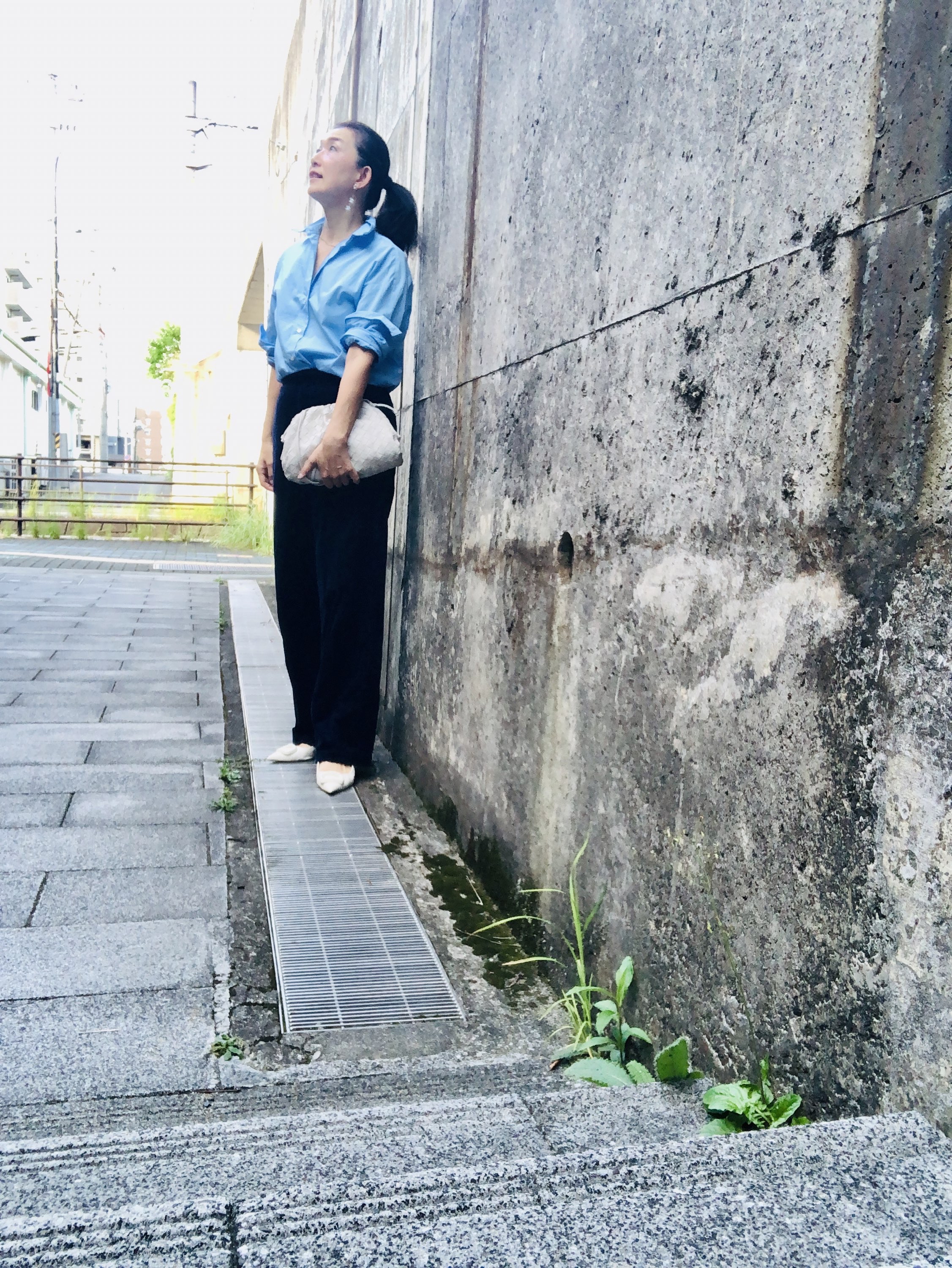 【素材Mix編】夏と秋のMixファッションの技