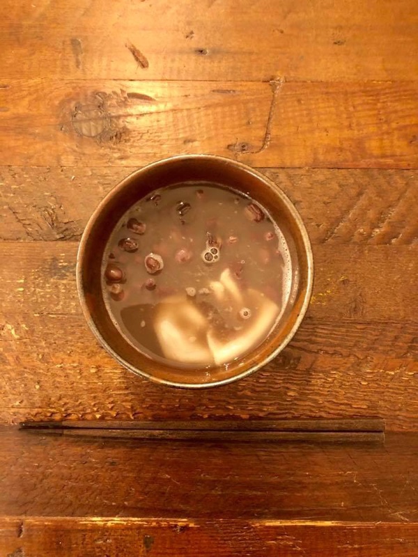 おぜんざいが食べたくて