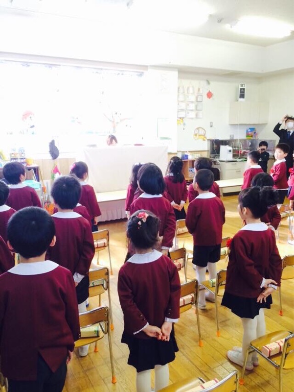 今日は保育園卒園式でした