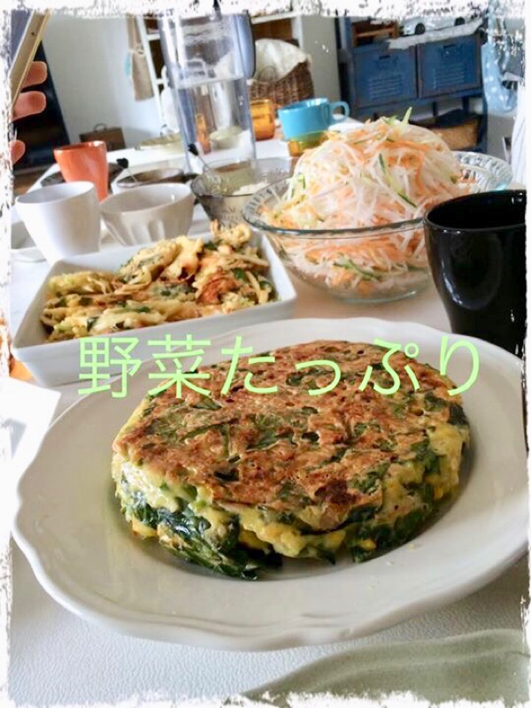 今日は月一回の料理の日