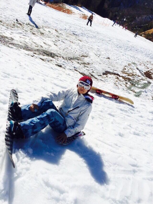 絶好のスキー日和です