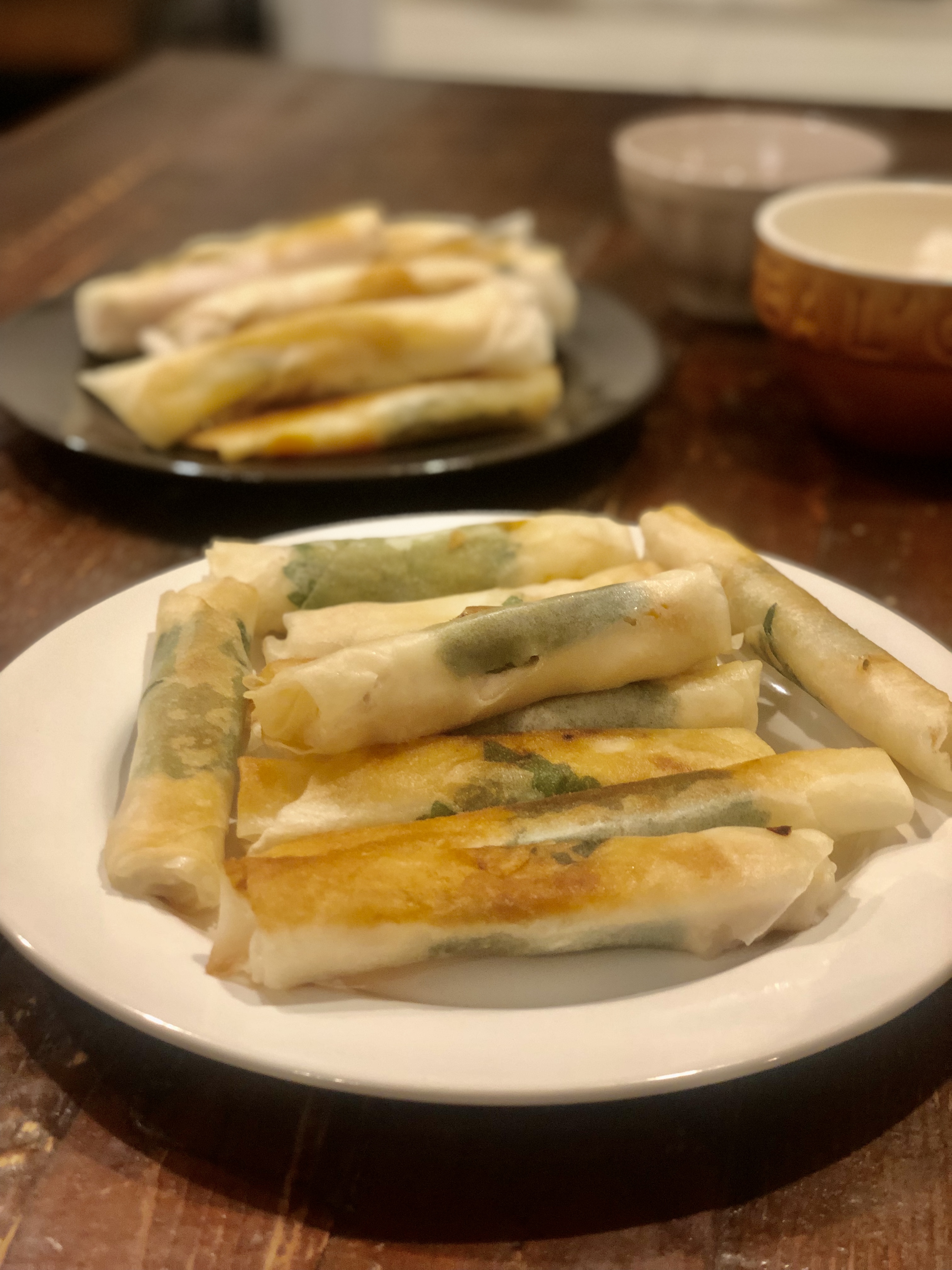 今夜のおかず✨春巻き2種