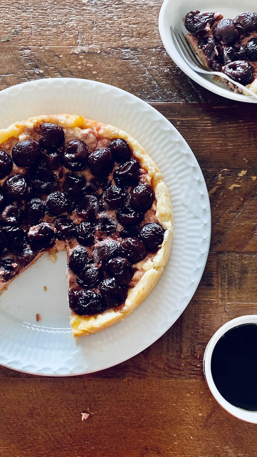 ダークチェリータルト❤️