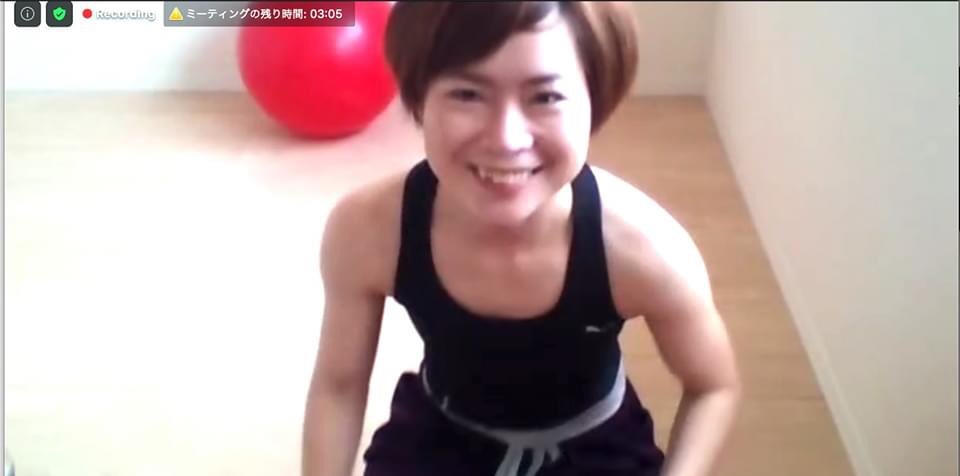 zoomだから充実の午前中