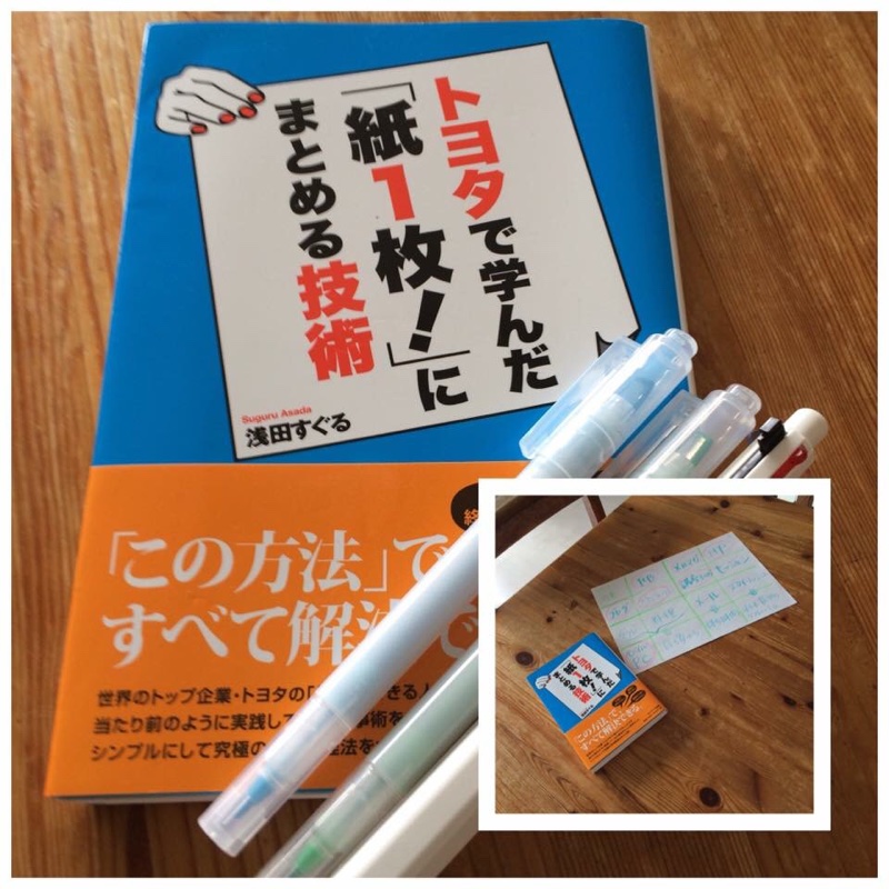 トヨタで学んだ「紙1枚！」にまとめる技術