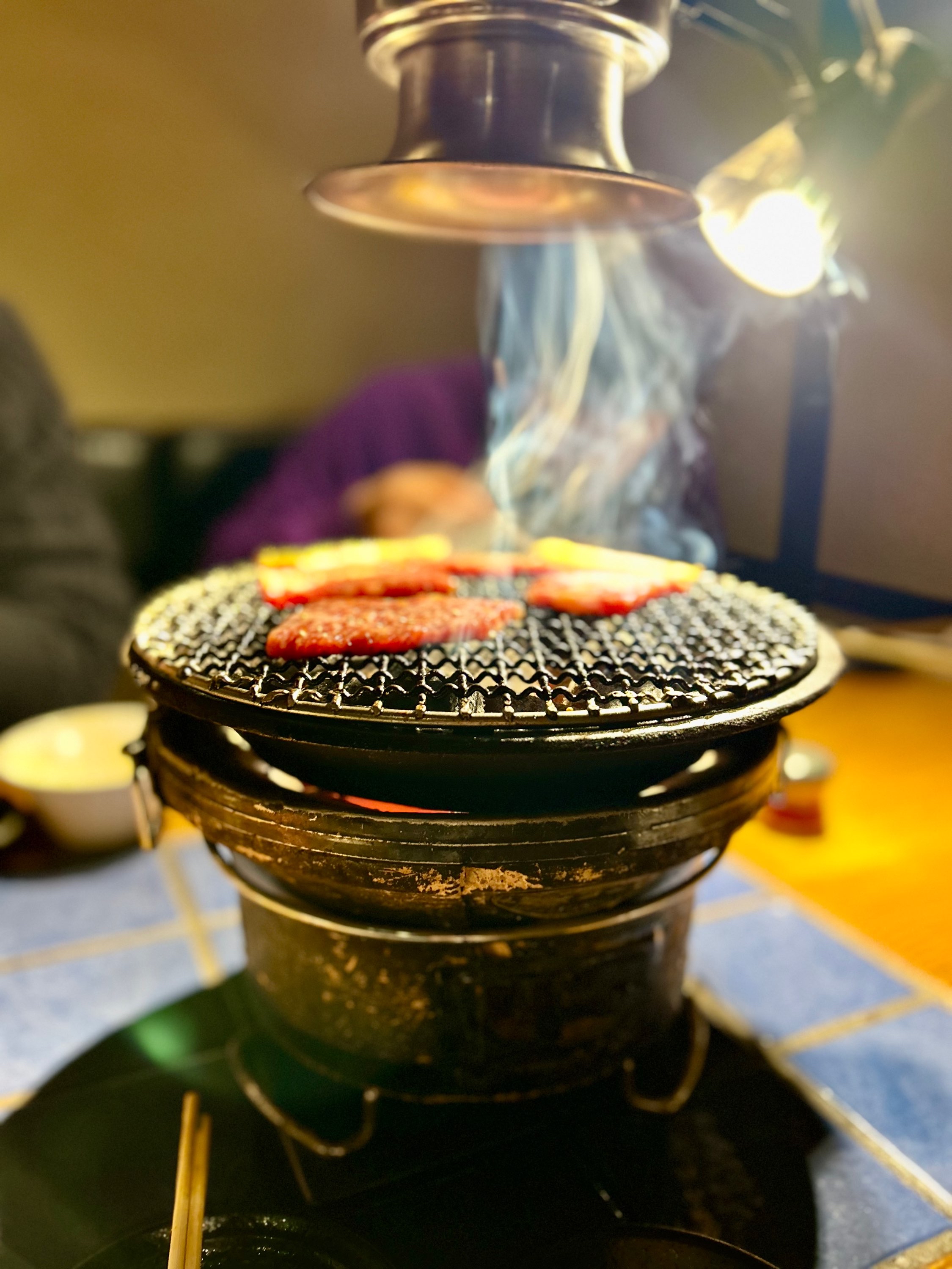 うちの家族+母で焼肉