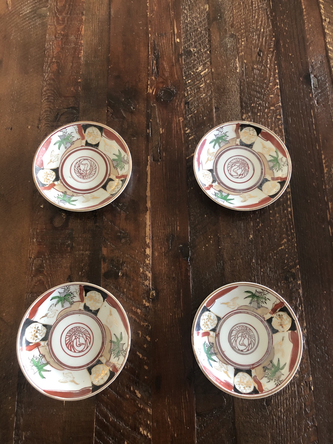 明治、大正中心のアンティークのお皿