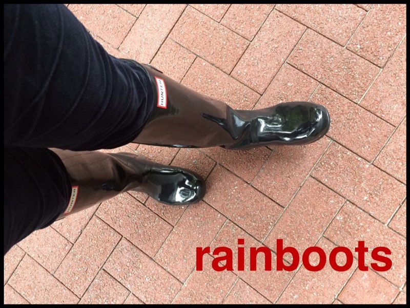 レインブーツ♪