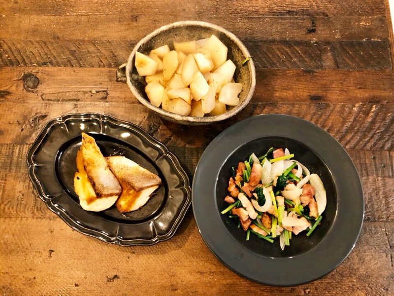 今日の晩ご飯は和食