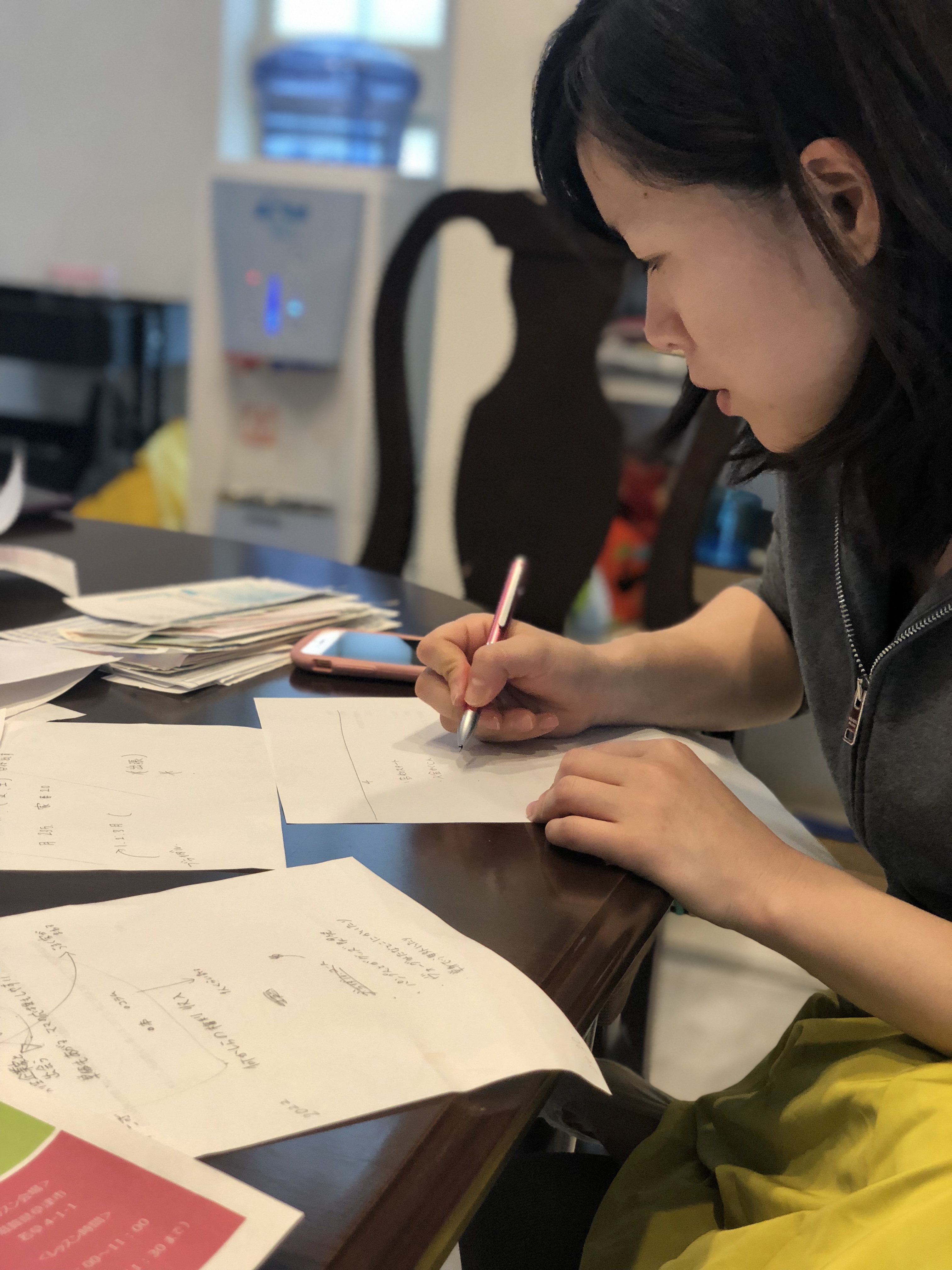 今日も月１のコンサルで