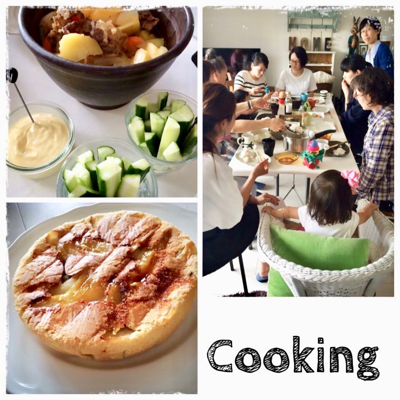 今日は月１料理