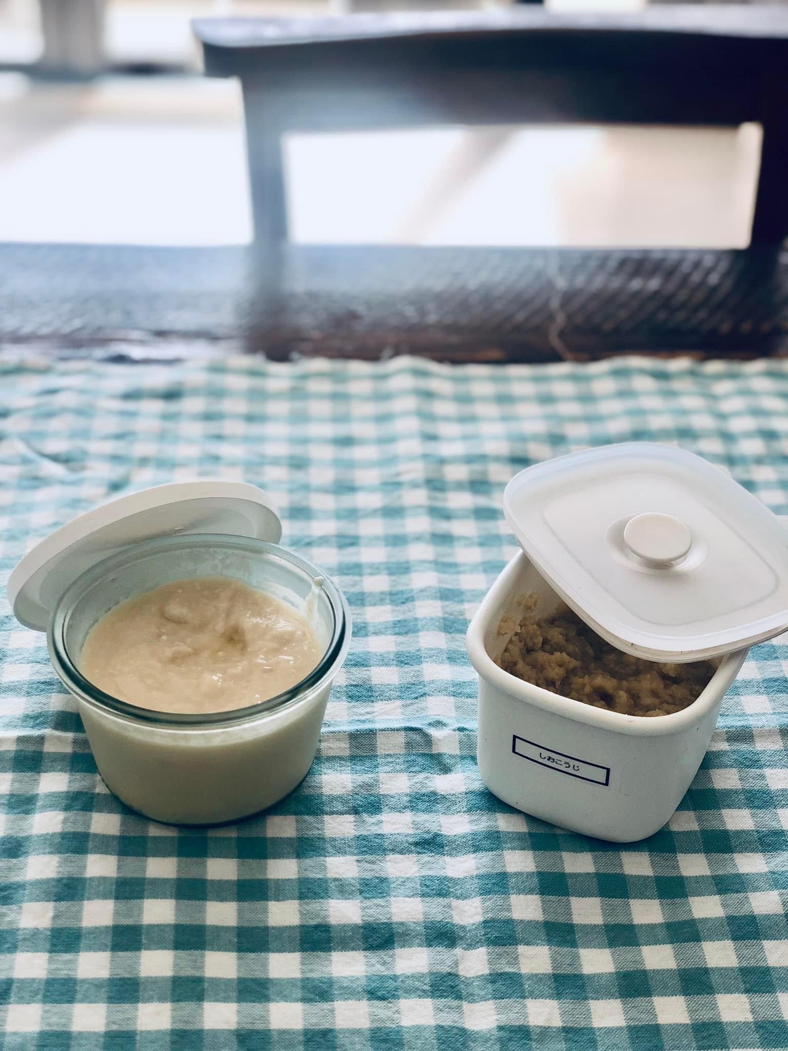 酒粕ペーストづくり