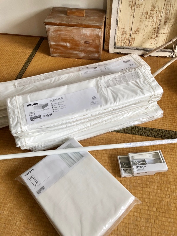 IKEAで買ってきた収納はずっと前から構想して