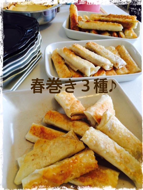 今日はうちで料理＆バースデー