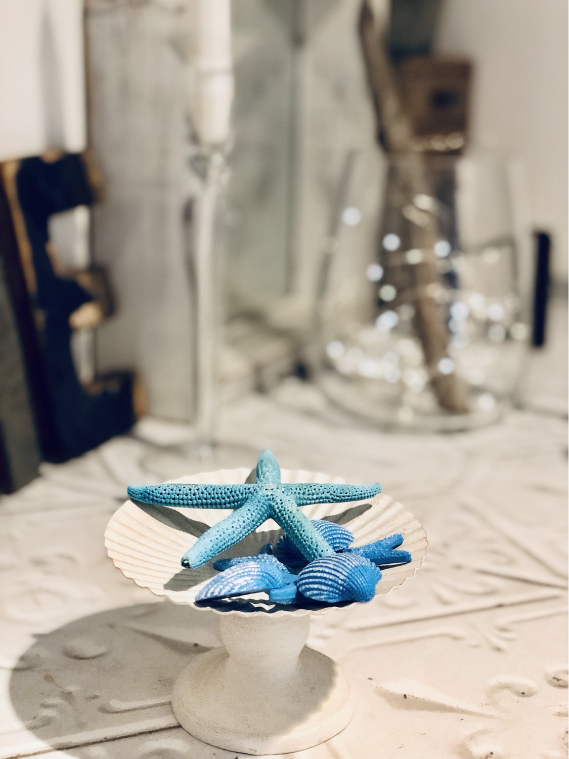 7月のブルーインテリアにちょこっとチェンジ✨