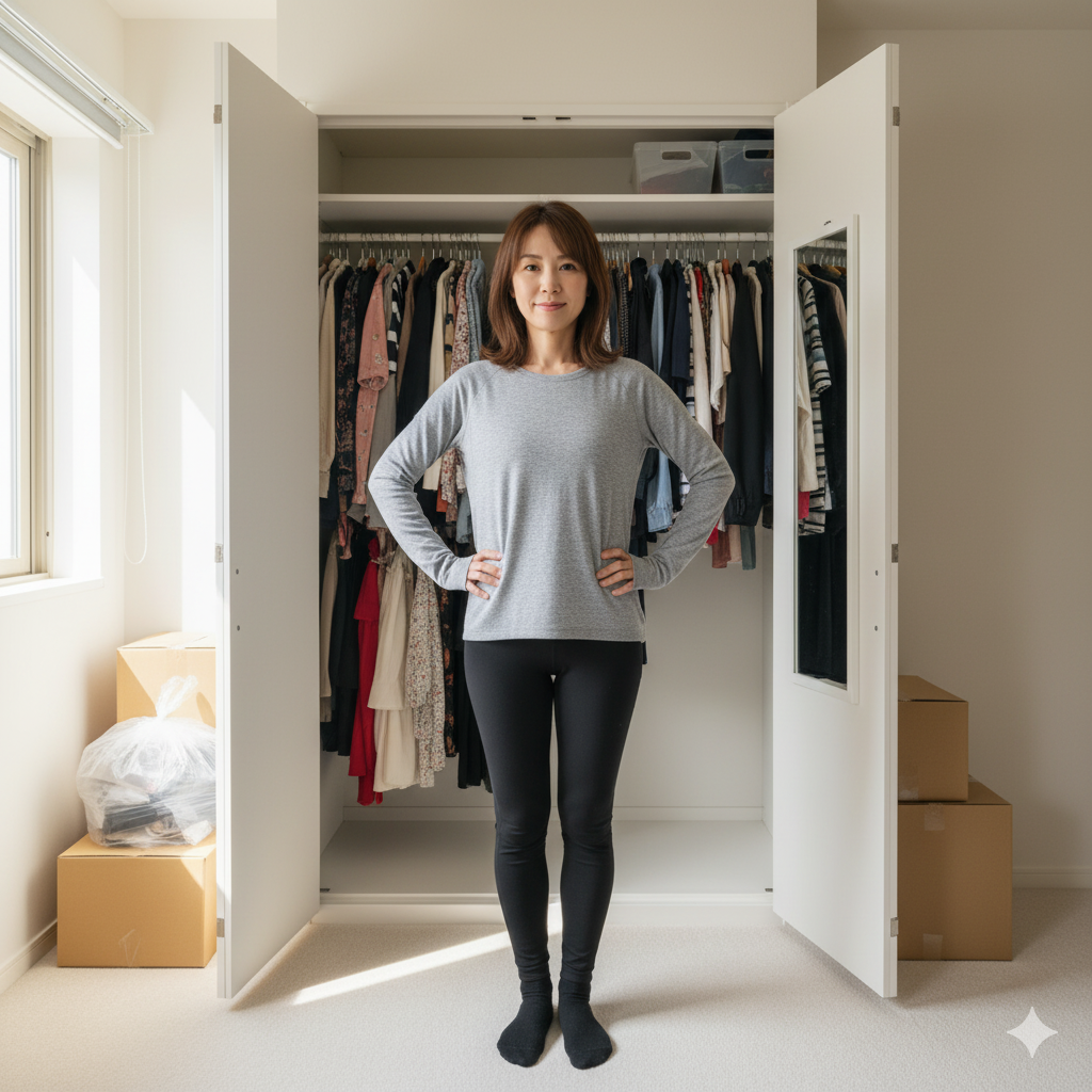 No.2：50代からの自己変革！秋のクローゼット断捨離