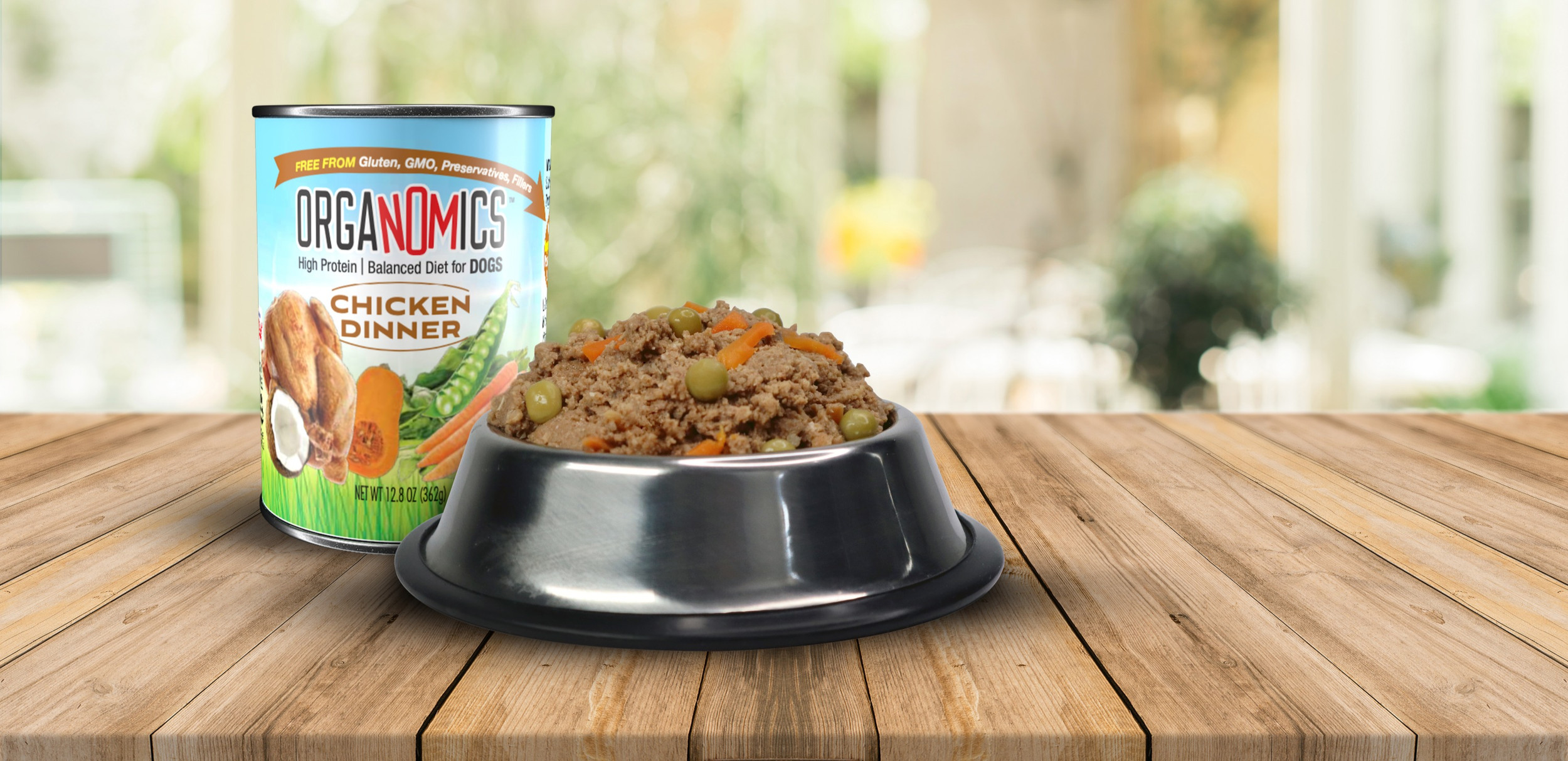 Organomics México Alimento orgánico para perros y gatos