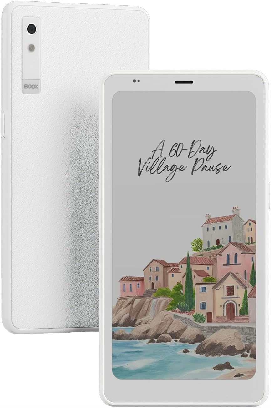 BOOX ePaper Reader Palma 2 Pro 6,13” Colore 128 GB Android 15 E Ink 300 PPI (Bia
