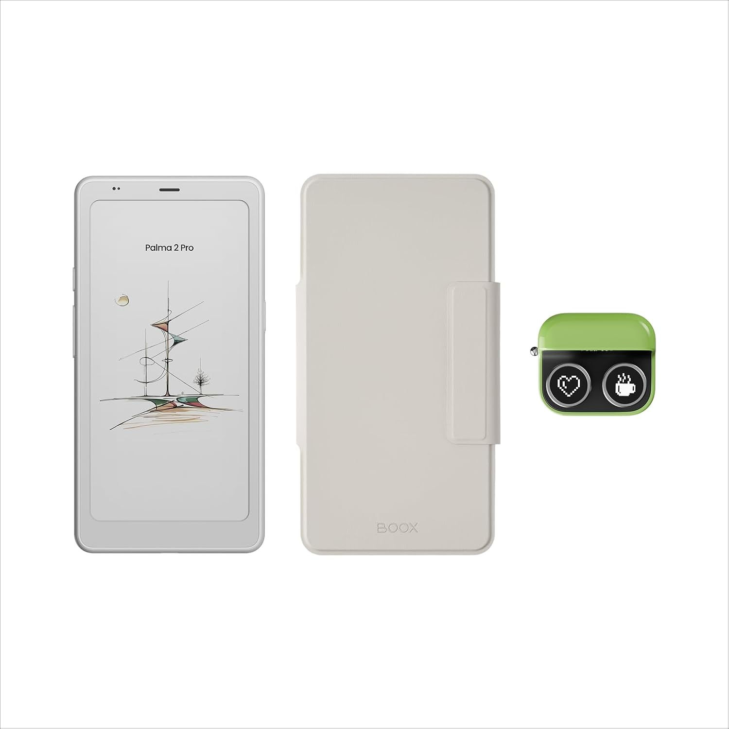 BOOX ePaper Reader Palma 2 Pro 6,13” Colore 128 GB Android 15 E Ink 300 PPI (Bia