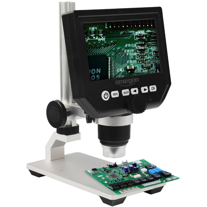 Microscopio DigiStar, 1x-600x, LCD 4,3''