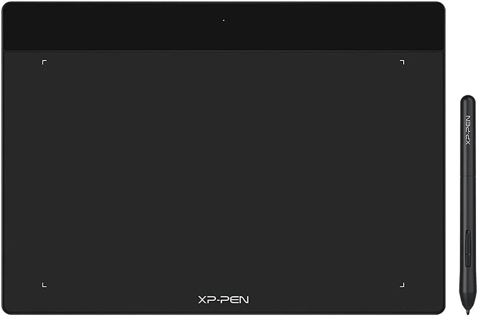 XP-PEN Tavoletta Grafica Deco Fun L, Penna Digitale Senza Batteria, per Studio o