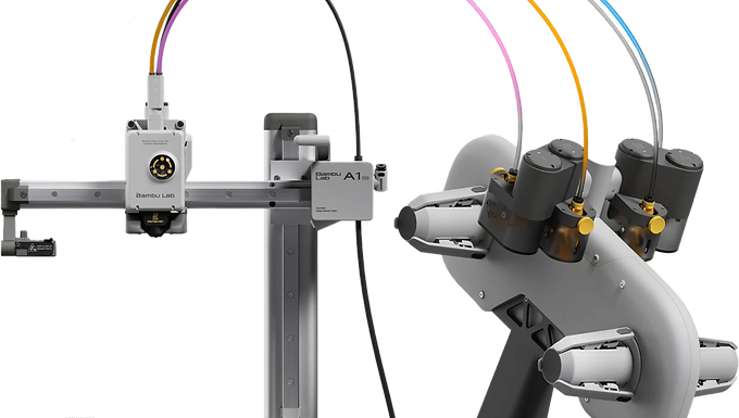 Bambu Lab A1 mini Combo Stampante 3D con AMS lite
