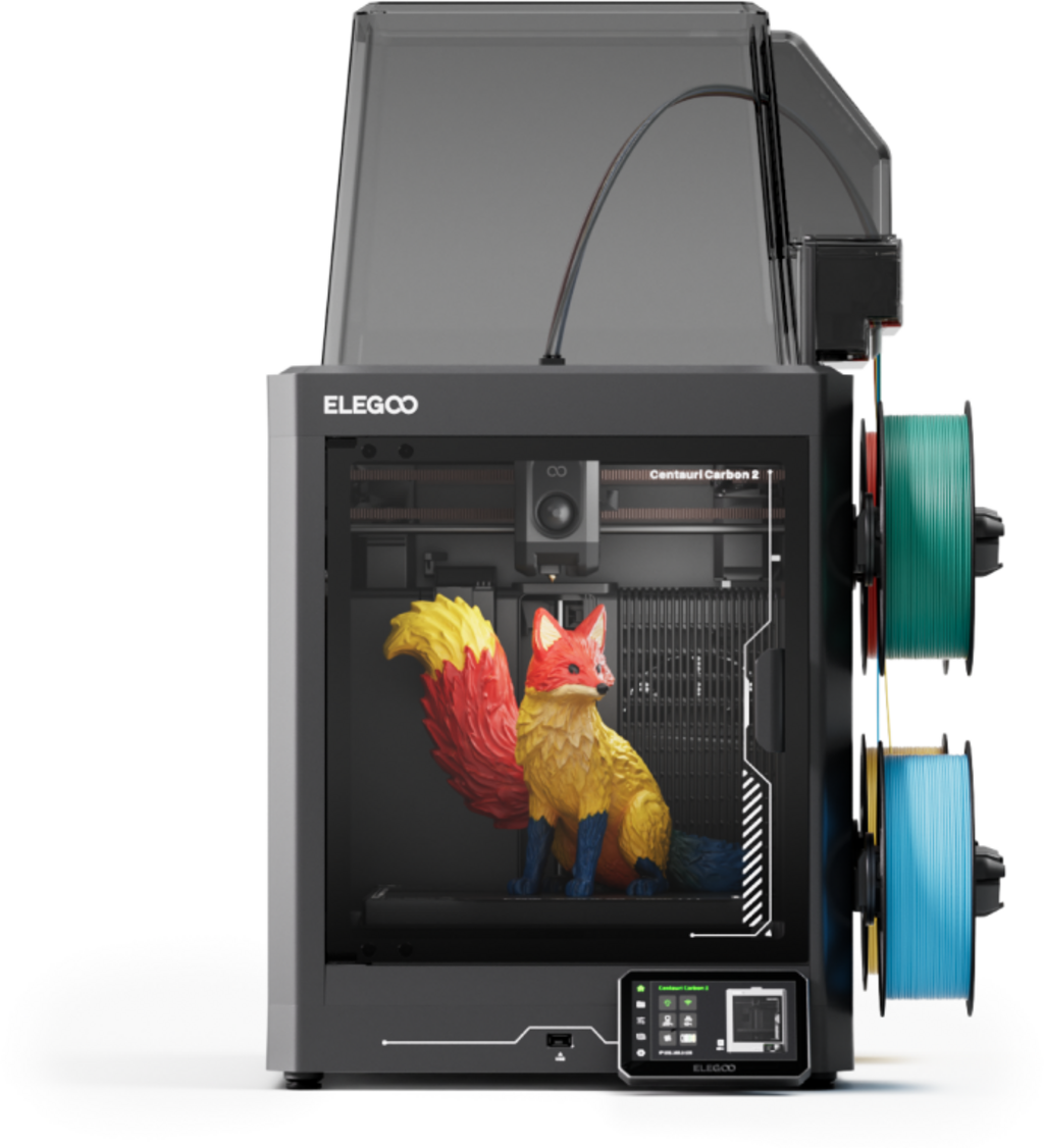 Elegoo Centauri Carbon 2 Combo Stampante 3D Multicolore