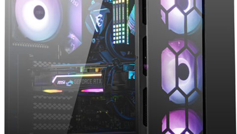 MSI CASE ATX MID-TOWER GUNGNIR 110R, 7 SLOT HDD/SSD, 3x120MM ARGB FAN FRONT
