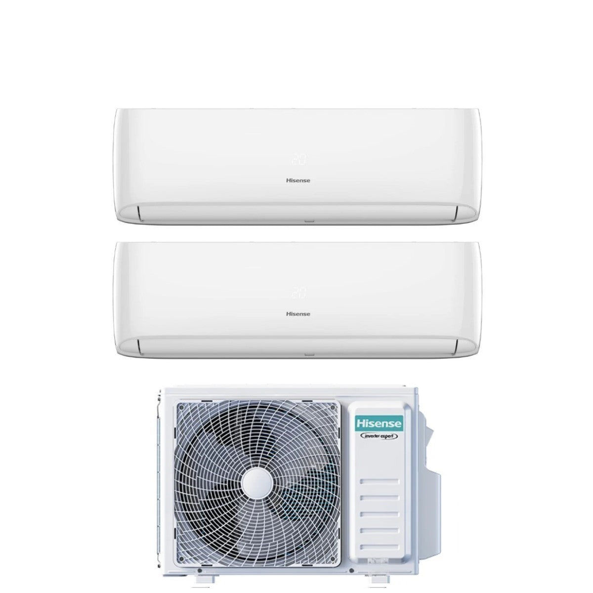 Condizionatore Dual Split Hisense Hi-Comfort 7+9 con 2AMW35U4RGC R-32 Wi-Fi Inte