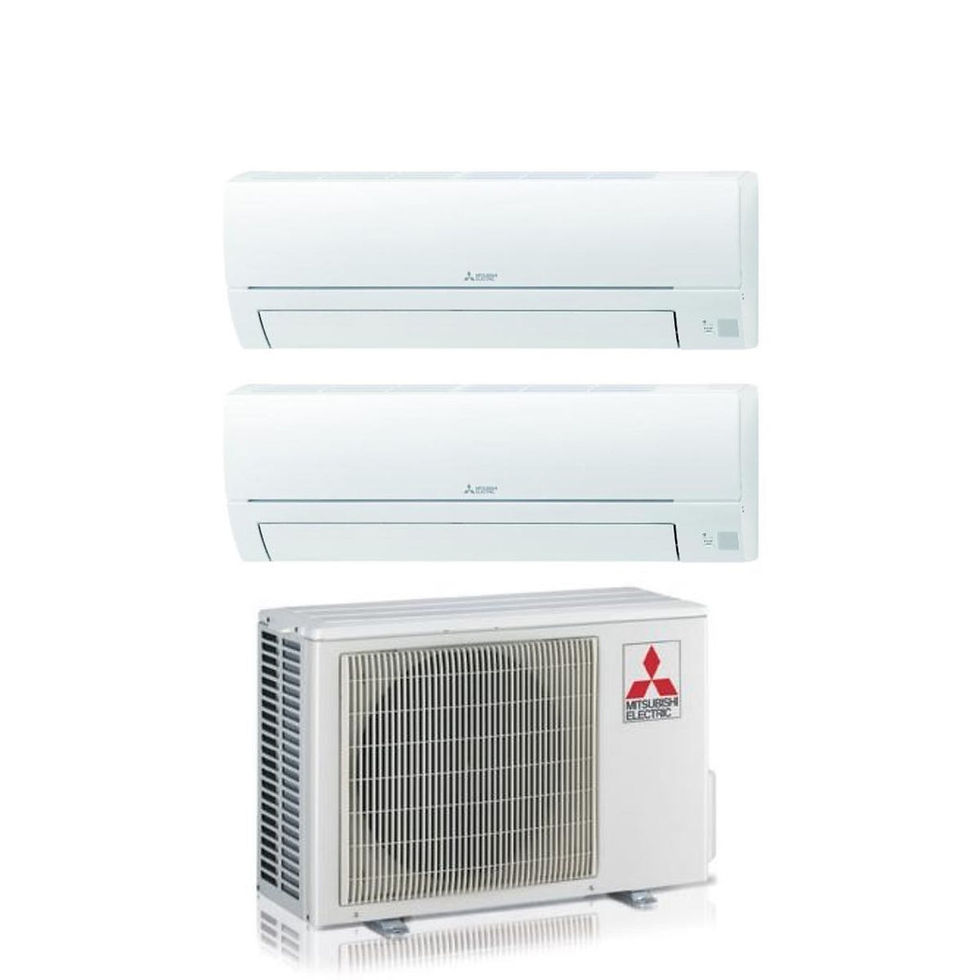 Miniatura: Condizionatore Mitsubishi Electric Dual Split Smart Hr 9+9 con MXZ-2HA40VF R-32