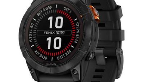 SMARTWATCH GARMIN fenix 7 Pro Solar , Grigio Scuro / Nero