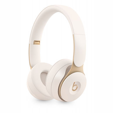 Cuffie Beats Solo Pro wireless con cancellazione del rumore - Bianco avorio
